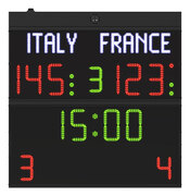 FC54H25N Scoreboard model FC54 with digits height 25cm._Front_fauls